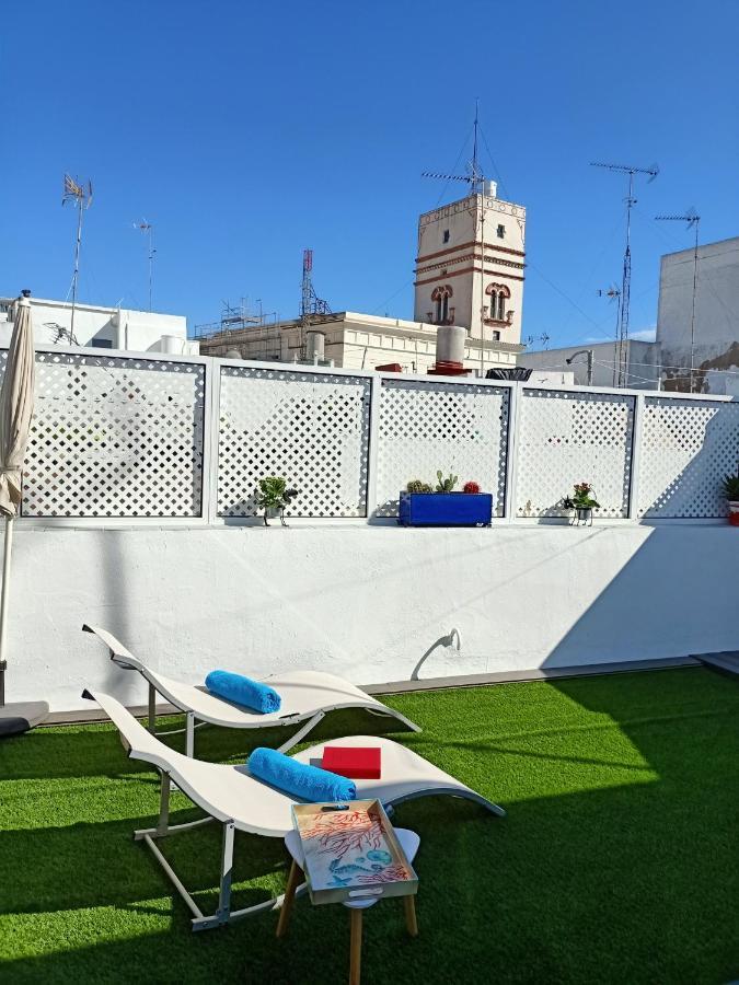 Ferienwohnung Atico Terraza Torre Tavira Cádiz Exterior foto
